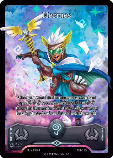 Hermes (Full Art) (FST-113), Divine Champions: Firestorm — Elestrals card price