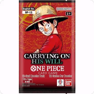 Carrying On His Will Booster Pack, Carrying On His Will — One Piece sealed product price