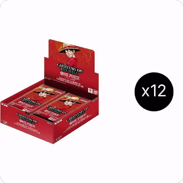 Carrying On His Will Booster Box Case, Carrying On His Will — One Piece card price