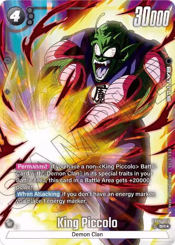 King Piccolo - FB06-109 (Alternate Art) (FB06-109), Rivals Clash — DB Fusion card price