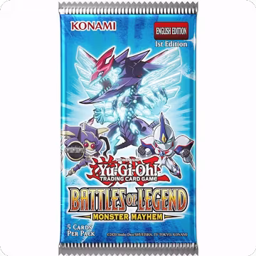 Battles of Legend: Monster Mayhem Booster Pack [1st Edition], Battles of Legend: Monster Mayhem — Yu-Gi-Oh! sealed product price