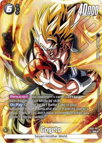 Gogeta (Alternate Art) (FB06-097), Rivals Clash — DB Fusion card price