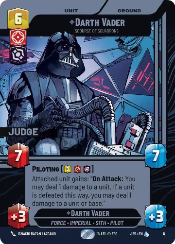 Darth Vader - Scourge of Squadrons (6) — card price