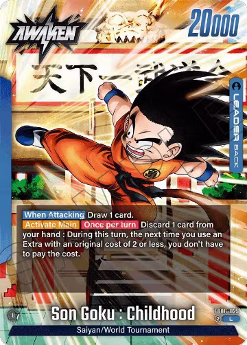 Son Goku : Childhood - FB06-025 (FB06-025), Rivals Clash — DB Fusion card price