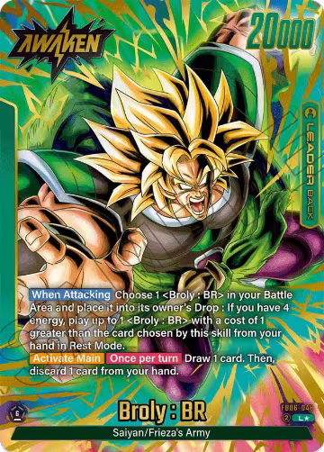 Broly : BR - FB06-048 (Alternate Art) (FB06-048) — card price