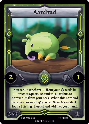 Aardbud (FST-SD011), Divine Champions: Firestorm Starter Decks — Elestrals card price