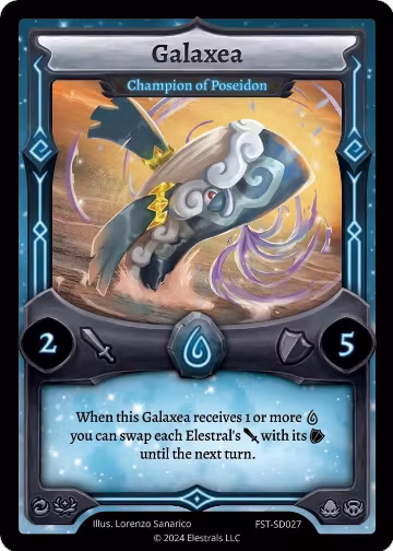 Galaxea - Champion of Poseidon (FST-SD027) — card price
