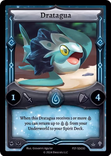 Dratagua (FST-SD030), Divine Champions: Firestorm Starter Decks — Elestrals card price