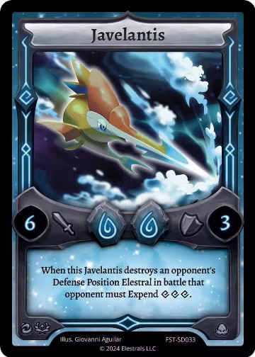 Javelantis (FST-SD033), Divine Champions: Firestorm Starter Decks — Elestrals card price