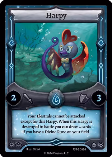 Harpy (FST-SD034), Divine Champions: Firestorm Starter Decks — Elestrals card price