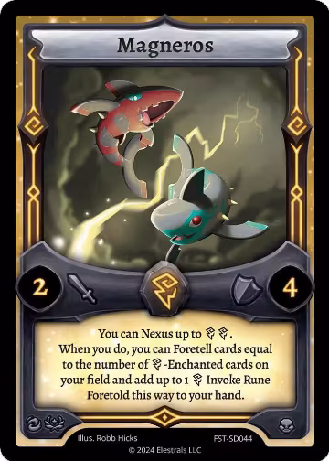 Magneros (FST-SD044), Divine Champions: Firestorm Starter Decks — Elestrals card price