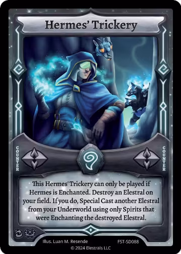 Hermes' Trickery (FST-SD088), Divine Champions: Firestorm Starter Decks — Elestrals card price