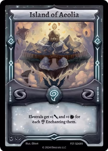 Island of Aeolia (FST-SD089), Divine Champions: Firestorm Starter Decks — Elestrals card price
