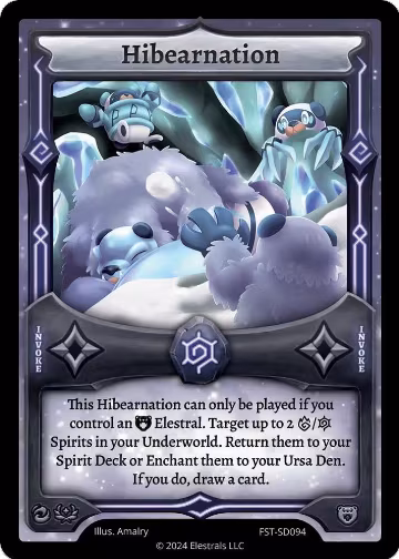 Hibearnation (FST-SD094), Divine Champions: Firestorm Starter Decks — Elestrals card price