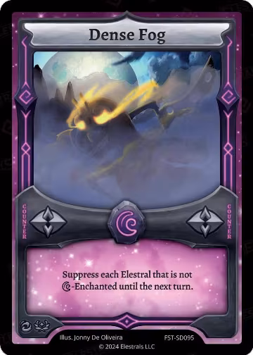 Dense Fog (FST-SD095), Divine Champions: Firestorm Starter Decks — Elestrals card price