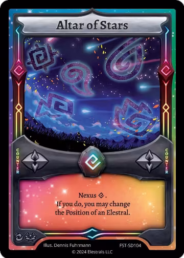 Altar of Stars (FST-SD104), Divine Champions: Firestorm Starter Decks — Elestrals card price