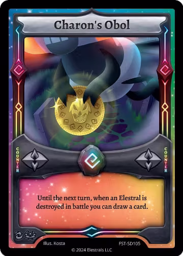 Charon's Obol (FST-SD105), Divine Champions: Firestorm Starter Decks — Elestrals card price