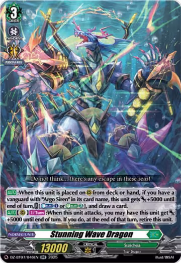 Stunning Wave Dragon (DZ-BT07/046EN), DZ-BT07: Moon Fangs & Cerulean Blaze — Vanguard card price