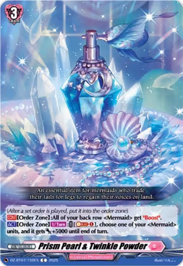 Prism Pearl & Twinkle Powder (DZ-BT07/150EN), DZ-BT07: Moon Fangs & Cerulean Blaze — Vanguard card price