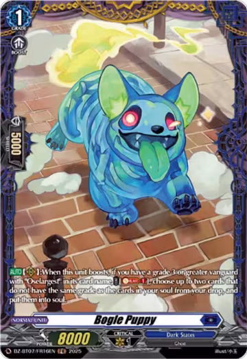 Bogle Puppy (FR) (DZ-BT07/FR16EN), DZ-BT07: Moon Fangs & Cerulean Blaze — Vanguard card price