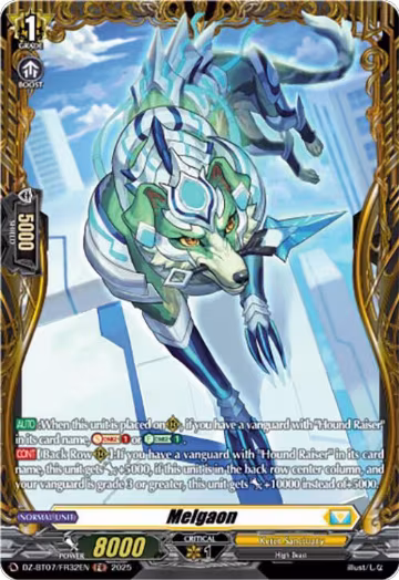 Melgaon (FR) (DZ-BT07/FR32EN), DZ-BT07: Moon Fangs & Cerulean Blaze — Vanguard card price