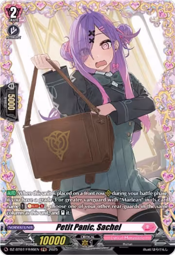 Petit Panic, Sachel (FR) (DZ-BT07/FR46EN), DZ-BT07: Moon Fangs & Cerulean Blaze — Vanguard card price