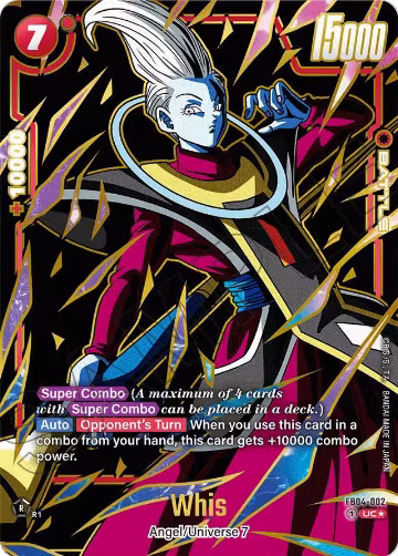 Whis (Alternate Art) (FB04-002), Ultra Limit Alternate Art Reprints — DB Fusion card price