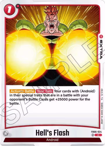 Hell's Flash (FB06-024), Rivals Clash — DB Fusion card price