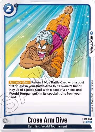 Cross Arm Dive (FB06-044), Rivals Clash — DB Fusion card price