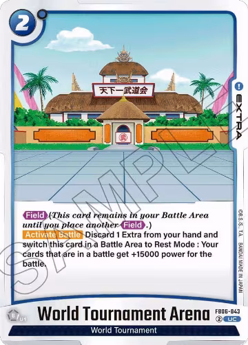 World Tournament Arena (FB06-043), Rivals Clash — DB Fusion card price