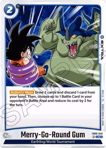 Merry-Go-Round Gum (FB06-040), Rivals Clash — DB Fusion card price
