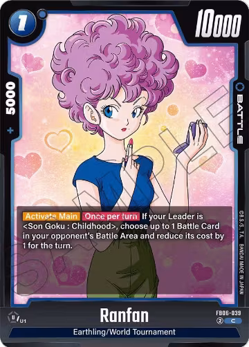 Ranfan (FB06-039), Rivals Clash — DB Fusion card price