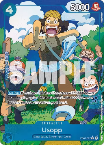 Usopp (Alternate Art) (EB02-022), Extra Booster: Anime 25th Collection — One Piece card price