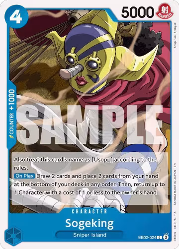 Sogeking (EB02-024), Extra Booster: Anime 25th Collection — One Piece card price
