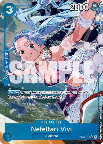Nefeltari Vivi (Alternate Art) (EB02-026), Extra Booster: Anime 25th Collection — One Piece card price