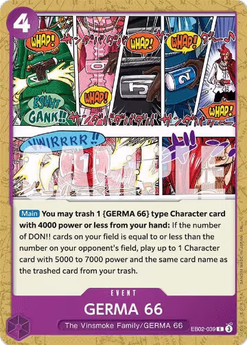GERMA 66 (EB02-039), Extra Booster: Anime 25th Collection — One Piece card price