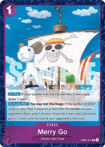 Merry Go (041) (EB02-041), Extra Booster: Anime 25th Collection — One Piece card price