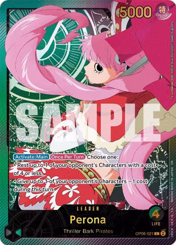 Perona (SP) (OP06-021), Extra Booster: Anime 25th Collection — One Piece card price