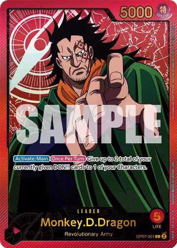 Monkey.D.Dragon (SP) (OP07-001), Extra Booster: Anime 25th Collection — One Piece card price