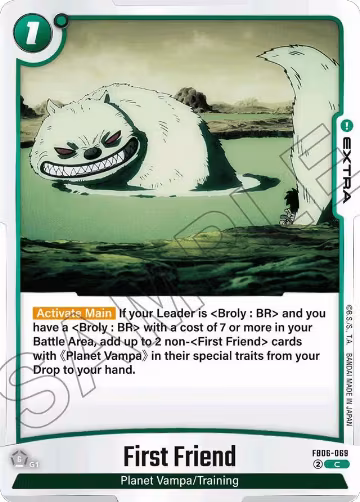 First Friend (FB06-069), Rivals Clash — DB Fusion card price