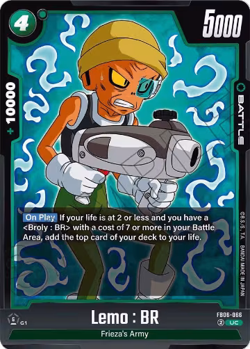 Lemo : BR (FB06-066), Rivals Clash — DB Fusion card price