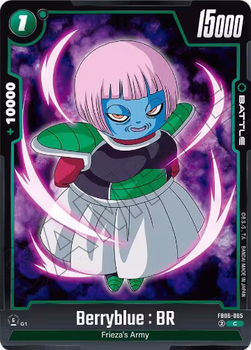 Berryblue : BR (FB06-065), Rivals Clash — DB Fusion card price