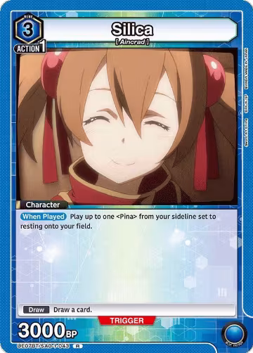 Silica (043) (UE07BT/SAO-1-043), Sword Art Online — Union Arena card price