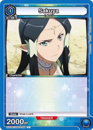 Sakuya (UE07BT/SAO-1-054), Sword Art Online — Union Arena card price