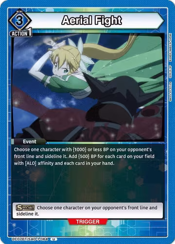 Aerial Fight (UE07BT/SAO-1-064), Sword Art Online — Union Arena card price