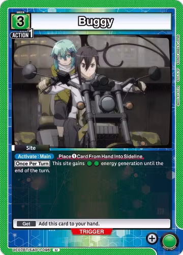 Buggy (UE07BT/SAO-1-096), Sword Art Online — Union Arena card price