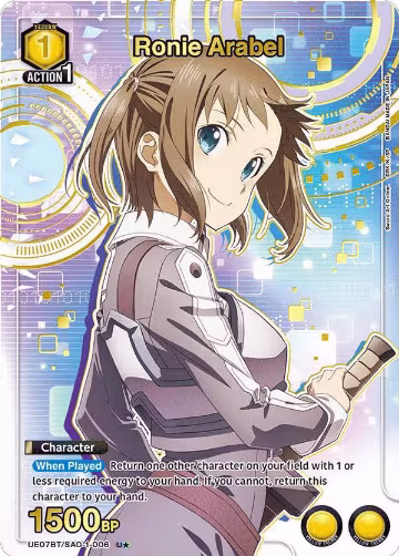 Ronie Arabel (U*) (UE07BT/SAO-1-006), Sword Art Online — Union Arena card price