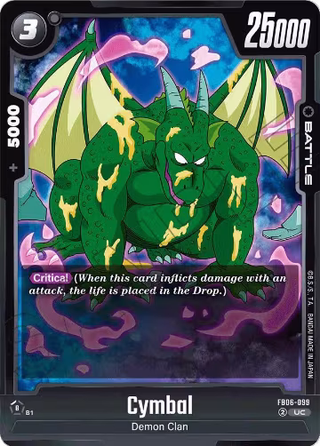 Cymbal - FB06-099 (FB06-099), Rivals Clash — DB Fusion card price