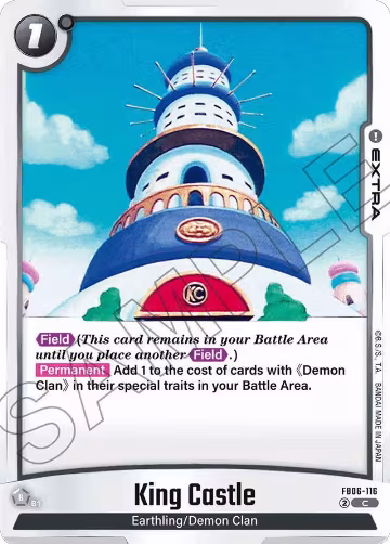 King Castle (FB06-116), Rivals Clash — DB Fusion card price