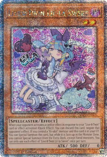 Live Twin Lil-la Sweet (Quarter Century Secret Rare) (ALIN-EN028), Alliance Insight — Yu-Gi-Oh! card price